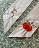 Pumpkin Wreath Sash
