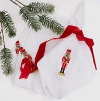 Nutcracker Embroidered Dinner Napkin