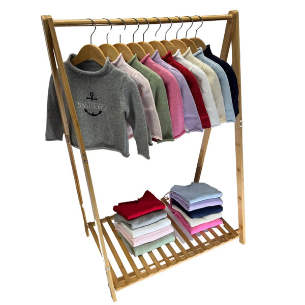 Embroidered Rollneck Sweater