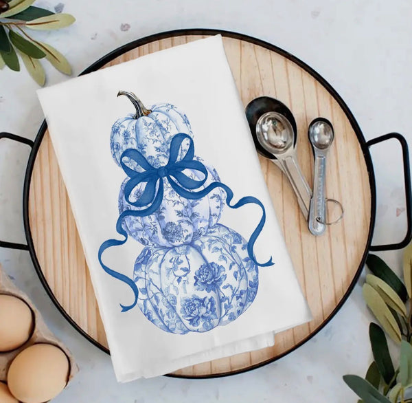 Pumpkin Chinoiserie RVC Towel