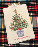 Christmas Chinoiserie RVC Towel