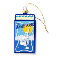 HAMPTONS MATCHBOOK ORNAMENT by Furbish Studio