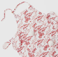Adult Santa Toile Apron