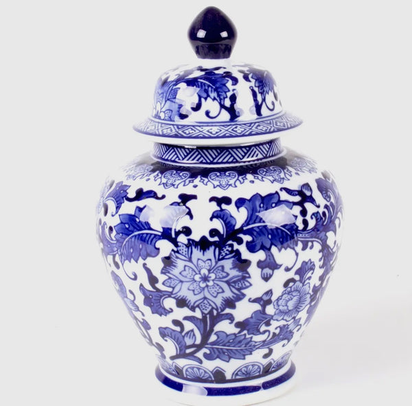 Large Chinoiserie Ginger Jar