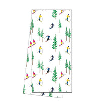 Ski Resort Tea Towel