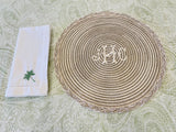 Monogrammed Placemats (set of 2)