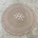 Monogrammed Placemats (set of 2)