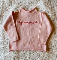 Valentine's Rollneck Sweater (Pink)
